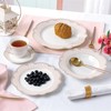 Joseph Sedgh Collection "Sandra" 20-Piece Bone China Dinnerware Set, Service