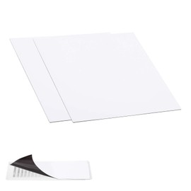 sourcing map 2 Pcs Magnetic Vent Covers, 10" x 10" Square Air Vent Covers Standard Air Register Cap for Wall Floor Ceiling HVAC Fireplace Furnace, Black and White