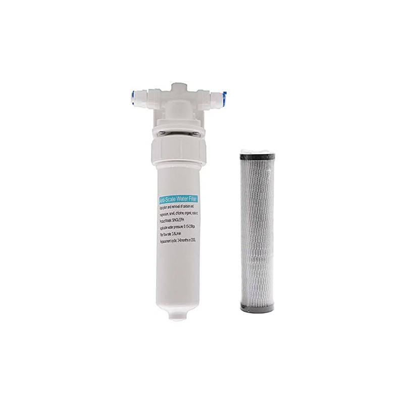 Westbrass AF400 Under Sink in-line Filter Unit and Cartridge for