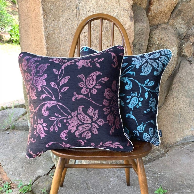 Out Style Cushion Cover 45x45 Classic Imported Fabric (Madeline Pink)