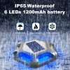 T-SUN 8Pcs Solar Deck Lights Deck Solar Dock LED Light