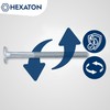 HEXATON M6 x 60mm Hex Socket Pan Head Screws -
