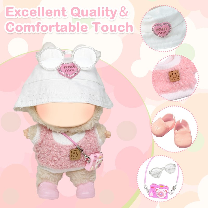 17 cm smiling doll clothes