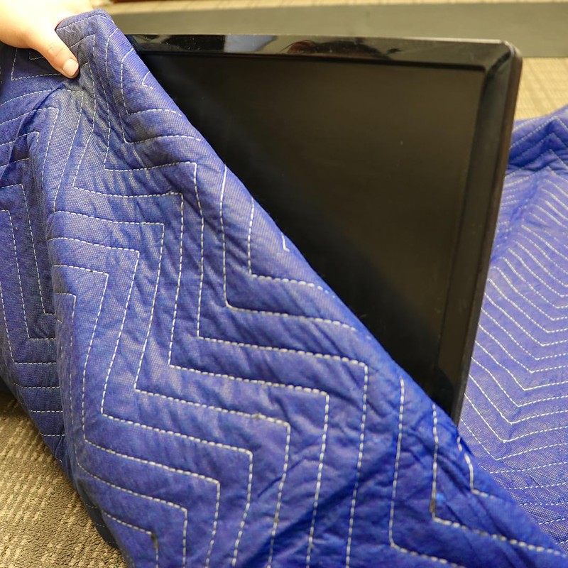 Boxer 80in x 72in (43lbs/Doz Weight) Non-Woven Universal Moving Blanket,