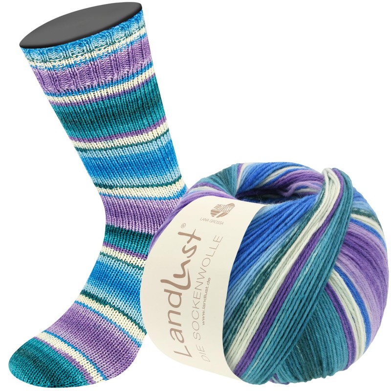 LANA GROSSA Landlust die Sockenwolle | Sockengarn aus Merinowolle in