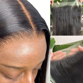 13x6 SKINLIKE Real HD Lace Frontal - 100% Human Hair, Pre-Plucked Hairline, Bleached Knots, Glueless Design, Natural Look & Feel!