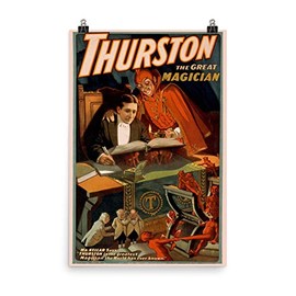 Vintage Poster - Thurston The Magician 1794 - Enhanced Matte Paper Poster (24x36)
