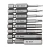Hex Wrench Bit Precision Screwdriver Set, 0.25 inches (6.35 mm),