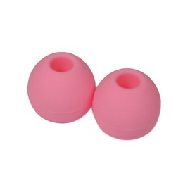 ITIS 10 Replacement Earbud tips Ear Gel for Monster Beats, iBeats,Tour, Urbeats se, Urbeats, Powerbeats （Not for PowerBeats 2 Wireless）, HeartBeats, Diddybeats In-Ear Headphones With ITIS Headphone Cable Cord Clip (PINK, SMALL)