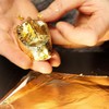 200Pcs Imitation Gold Leaf Sheets, Gold Leaf Sheets for Arts,