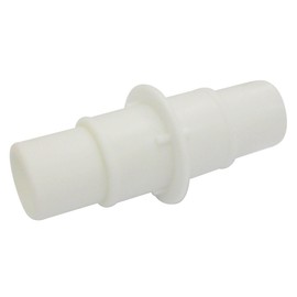 Bestway Swimming Pool Connector 32 and 38 mm. Allows you to extend the pipes of the same diameter or to use thinner, white, 32/38