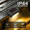 SOLPEX Solar Deck Lights, Solar Step Lights for Outside Waterproof