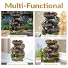 Sunnydaze Tabletop Water Fountain - Relaxing Indoor Desktop Water Feature