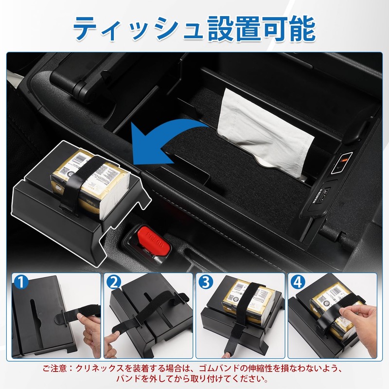 LIMSTYLE Toyota Alphard 40 Series Built-in Console Box, 40 Alphard