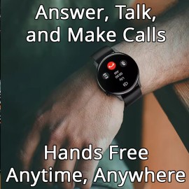 Reloj Inteligente Redondo AMOLED Hombre/Mujer IP68 Impermeable Bluetooth Android i0s 2024