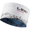 Leki Xc Headband Grey/White - Lightweight Reversible Thermal Headband, Size