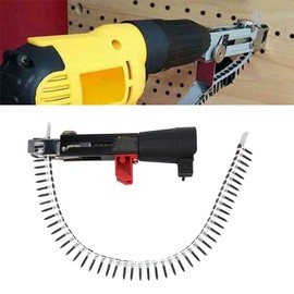Auto Feed Screw Guns, Drywall Screw Gun Collated Screw Guns, Chain Nail Guns Adapter, Automatic Electric Drill Screw Tightening Equipment Woodworking Tool