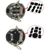 Helmet Replacement Pads Universal Foam Padding Kits for Fast/Mich/ACH/