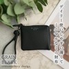Cross Marberry R74 L-Shaped Zipper Mini Wallet, Thin, Synthetic Leather,
