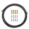 ECSiNG Hydraulic Disc Brake Hose Repair Kit, 2.5m Hose Olive