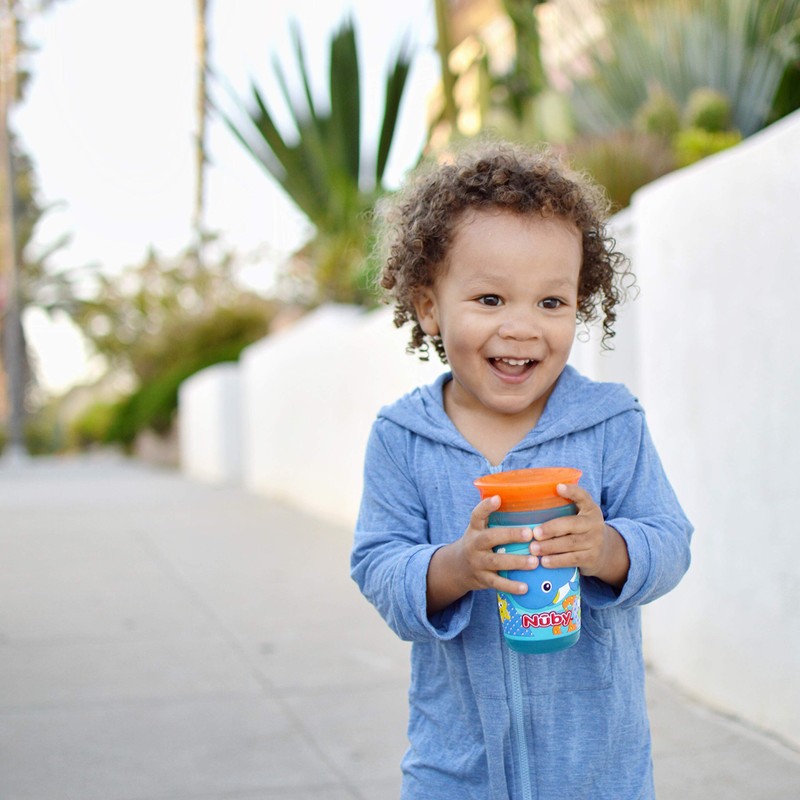 Nuby 360 Degree Easy Sip 3D Grip Wonder Cup with