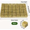 HFVZCB 28 Pieces Rock Wool Cultivation Cubes, Rock Wool Set,