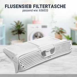 Lint Filter Bag for Bosch Siemens Neff 656033 00656033 for Dryers such as iQ300 iQ390 iQ700 iQ800 for Dryers Washer Dryer