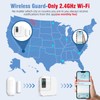 Door Chime,Sanjie WiFi Door Sensor Open Chime When Entering for