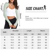Women Open Front Bolero Shrugs Athletic Sport Long Sleeve Shrugs