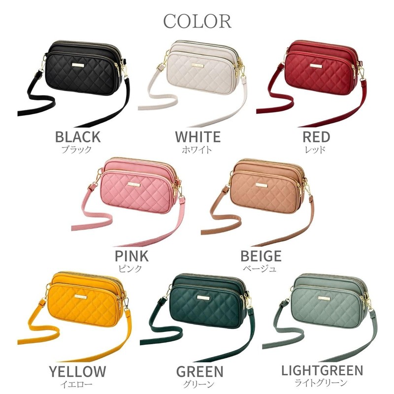 SHARE ITEMS Women's Shoulder Bag, Small, Second Bag, Stylish, Cute,