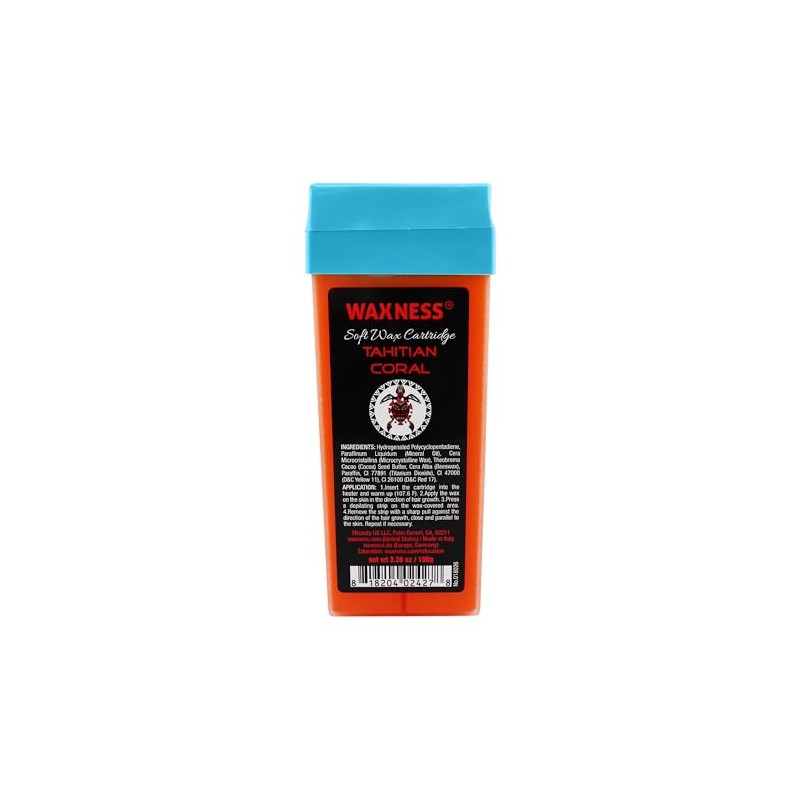 Waxness Soft Wax Cartridge Tahitian Coral 3.38 oz / 100
