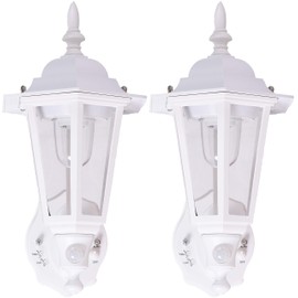 MAXSA Innovations 497192PK LED Wall Sconce, 2-Pack (White)