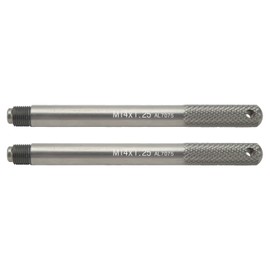 2pcs Wheel Alignment Pin Wheel Hanger Pin Set Rim Stud Pin Guide Tool for Car Tire Repair M14 X 1.25