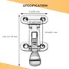 DIALESHU Boat Anti-Rattle Latches Marine 316 Stainless Steel, Lockable Hold
