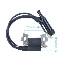 Atunee GX160 Ignition Coil for Honda GX120 GX140 GX200 Predator 196cc 212 cc 5.5HP 6.5HP Lawn Mower Engine with Spark Plug Replace 30500-ZE1-073