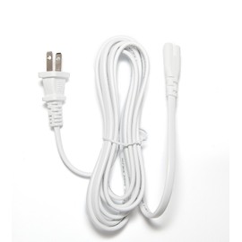 Omnihil (White) 5 Feet AC Power Cord Compatible with SONOS SUB Wireless Subwoofer
