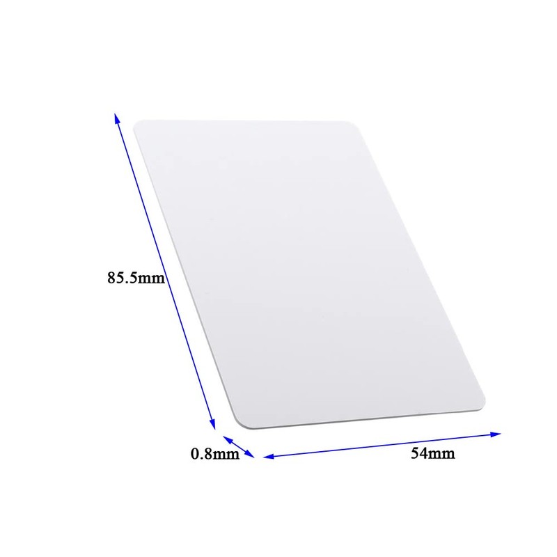 YAVIS 50pcs RFID Card 1K 13.56MHz NFC IC Card PVC