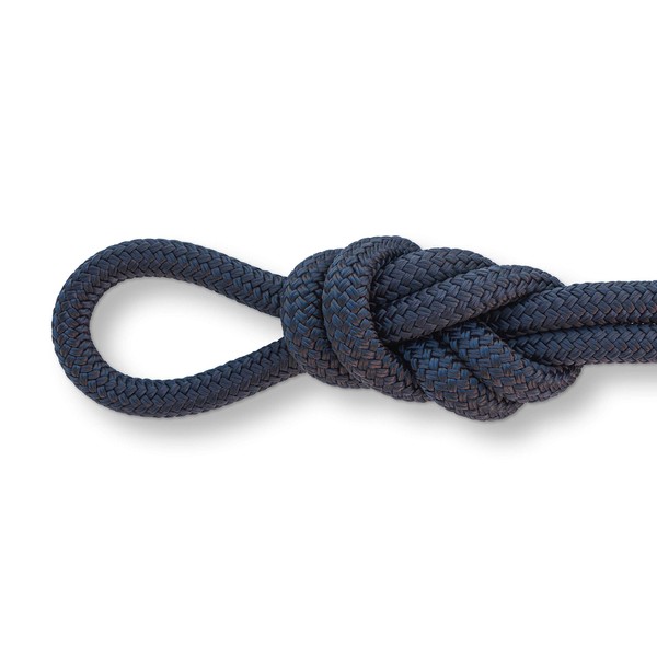 Montauk Rope 1/4'' Color Double Braid - Navy - 50