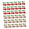 Beavorty 36 Pcs Cherry Nail Charms Fruit Nail Studs for