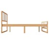 Modern Style Queen Size Solid Wood Platform Bed Frame for