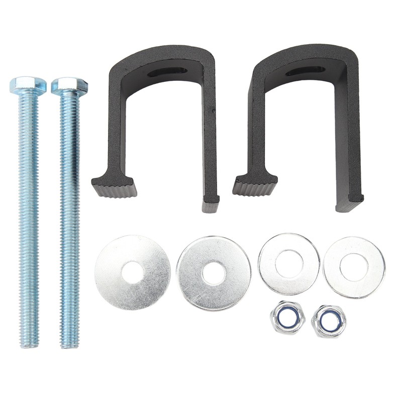 2 Set Truck Tool Box Clamp Durable Rust Proof Aluminum