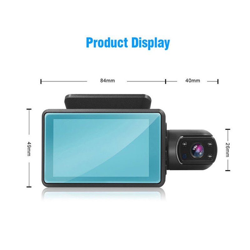 1080P DVR Dash Camera Front & Inside Dual Camera Car