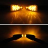 Frienda 4pcs Motorcycle Turn Signals 14 LED 12v Lights Indicators