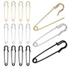 Large Extra Large Metal Safety Pins 2.7 Inch Ideal for