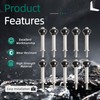 Riyhch 10 PCS Intake Manifold Bolts with Grommet Seals Fits