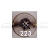 Stainless Steel Cake Decorating Special Drop Flower Tube