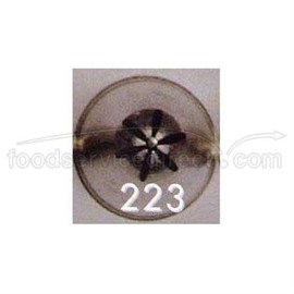 Stainless Steel Cake Decorating Special Drop Flower Tube
