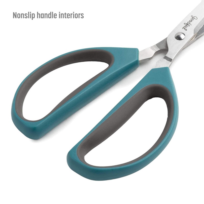 Goodful All Purpose Kitchen Shears, Heavy Duty Stainless Steel Scissors,