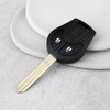 eMagTech 2x 2-Button Remote Key Fob Case Shell with Uncut