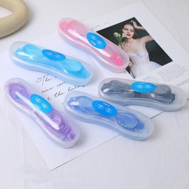 Children's Swimming Goggles - Box Style for Pool & Water Activities Free Size/Purple 3ea